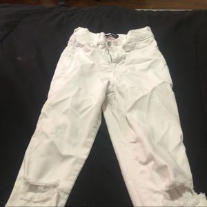 Fashion Nova white jeans